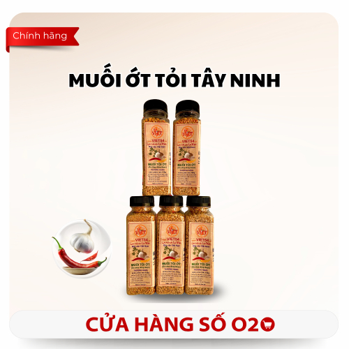 Muối Tỏi Ớt Tây Ninh Thượng Hạng